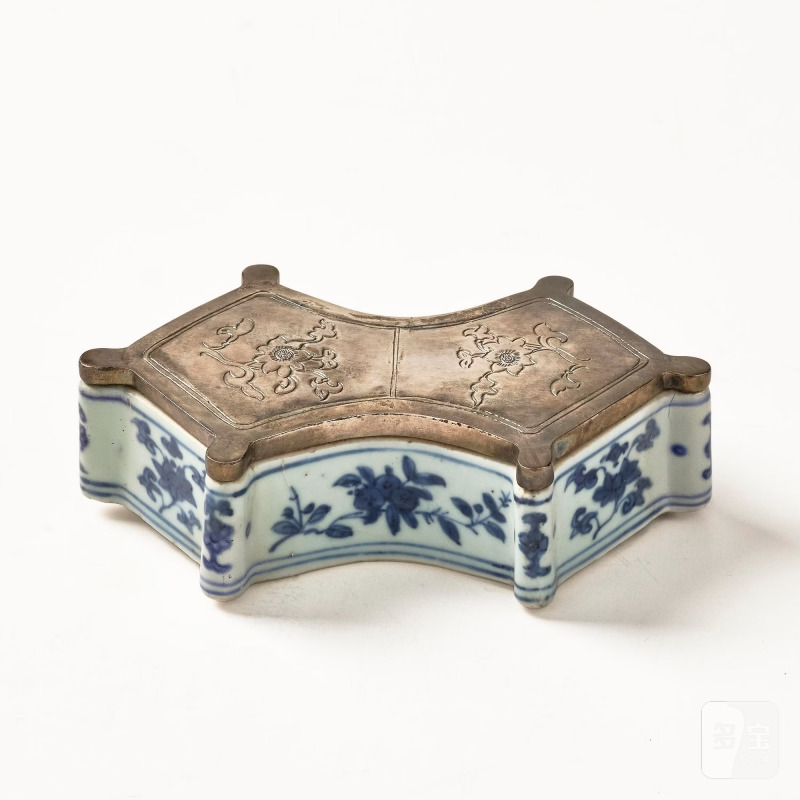 A blue and white writing box, - 图4